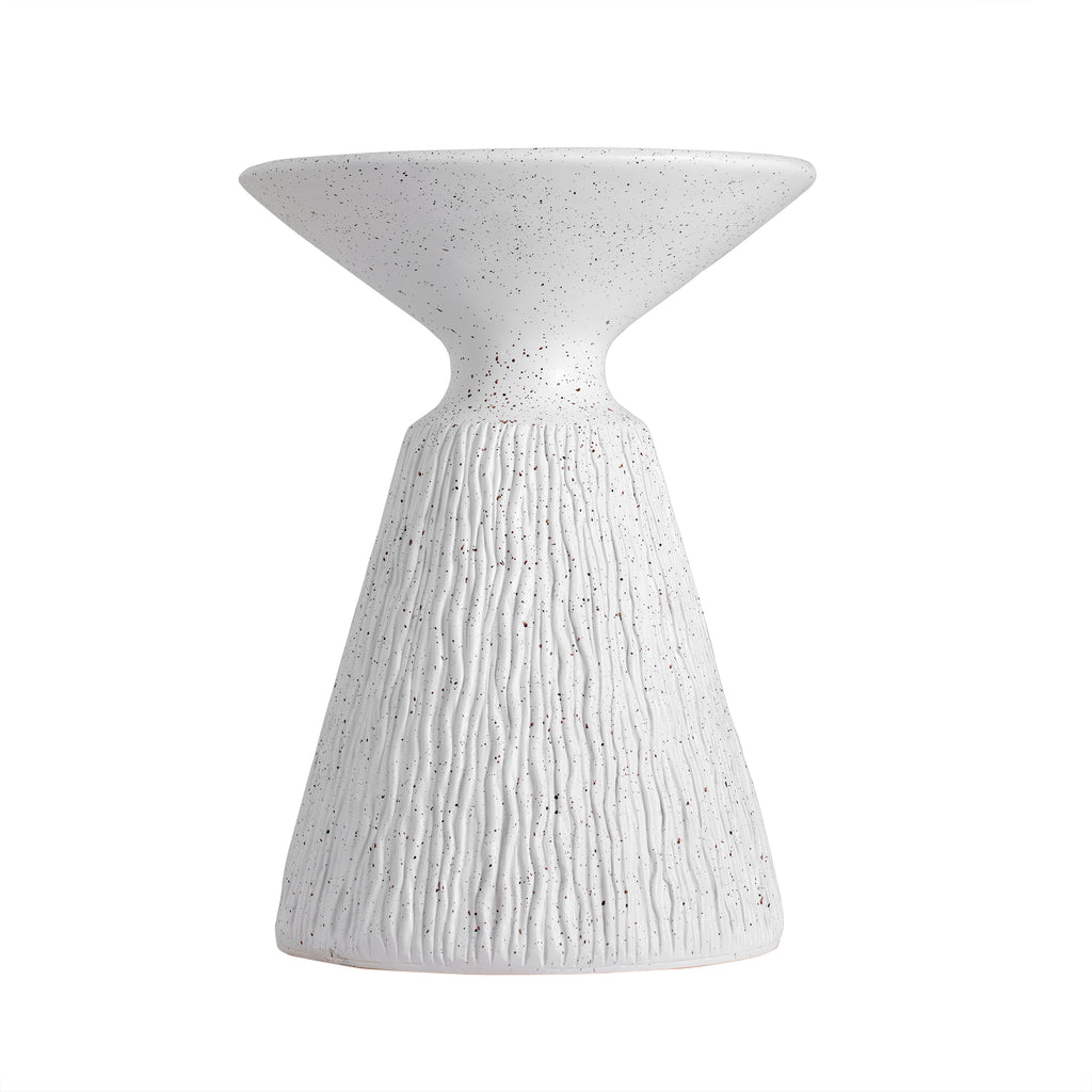 Retro Speckled Textured MGO Side Table