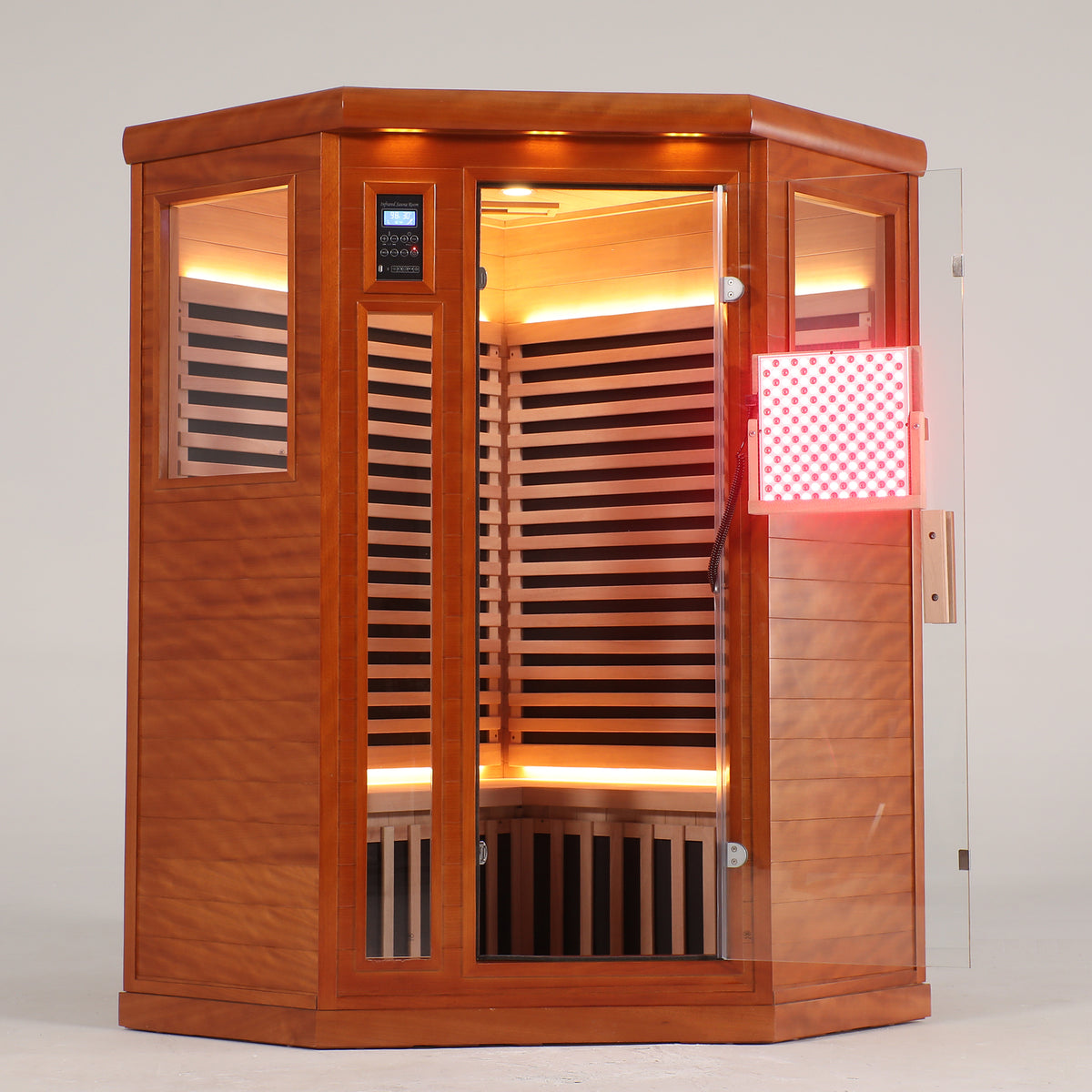 Two Person Far Infrared Corner Sauna Room