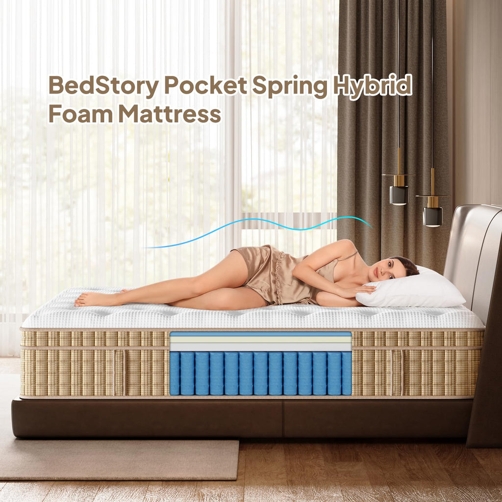14 Inch Queen Hybrid Mattress
