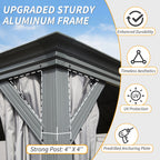 12' X 20' Hardtop Gazebo