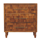 Solid Wood Cadiz Carved Chest