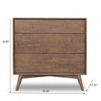 Caroline Mid Century Modern Solid Wood Dresser