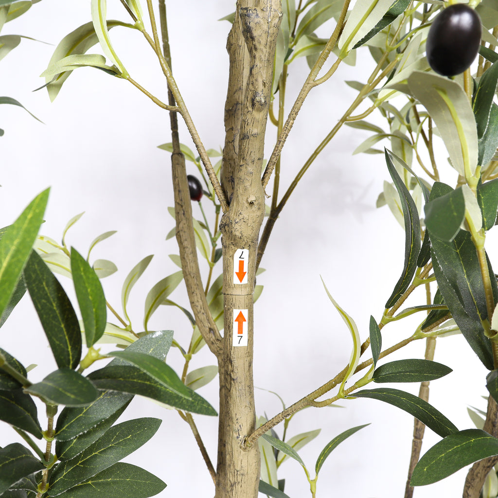 6' Artificial Olive Tree in Plastic