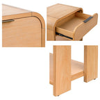 Modern One Drawer Nightstand