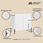 Abbey 32" Accent Cabinet
