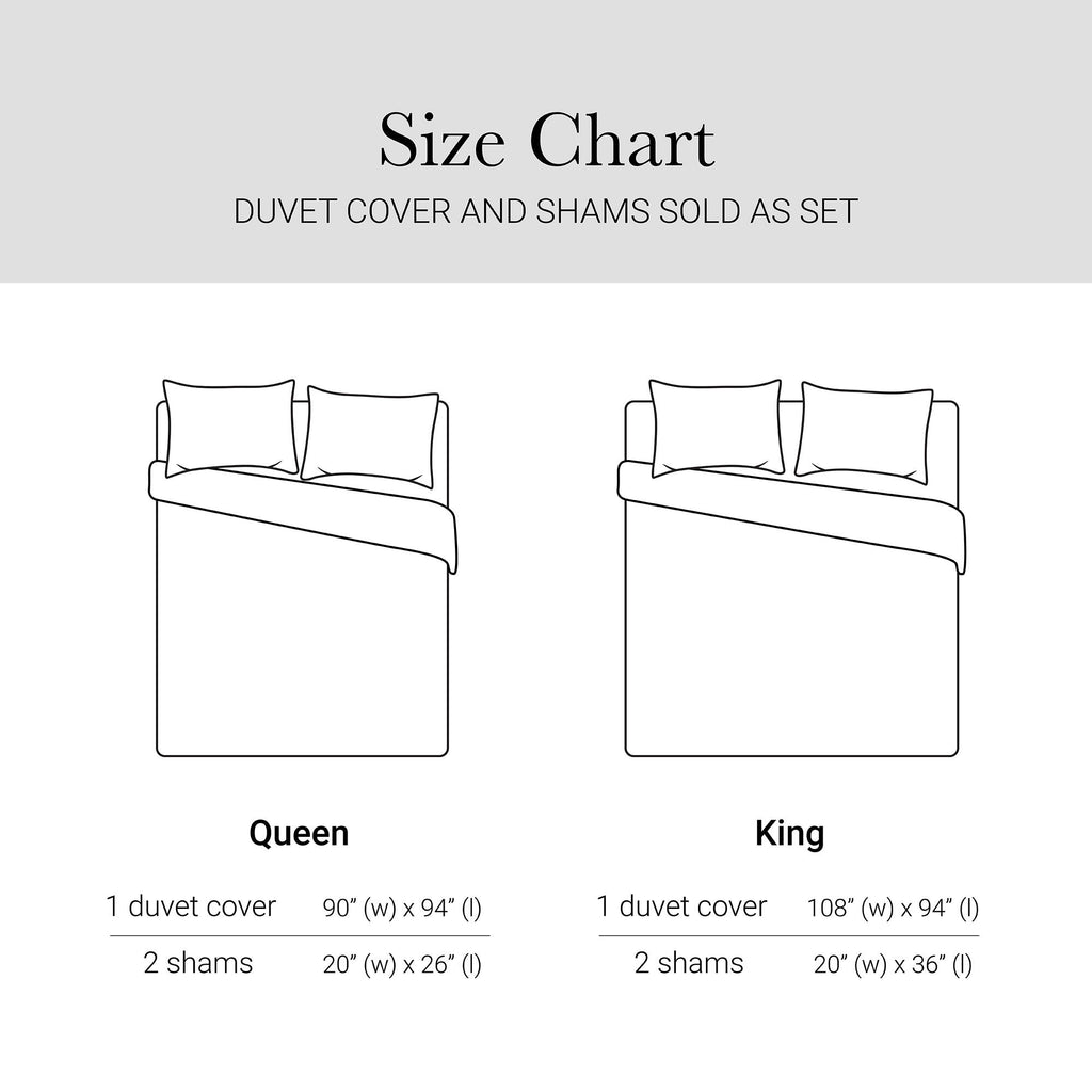 3-Piece Full/Queen 100% Cotton Sateen Duvet Cover Set