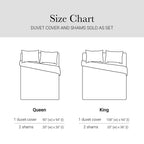 3-Piece Full/Queen 100% Cotton Sateen Duvet Cover Set