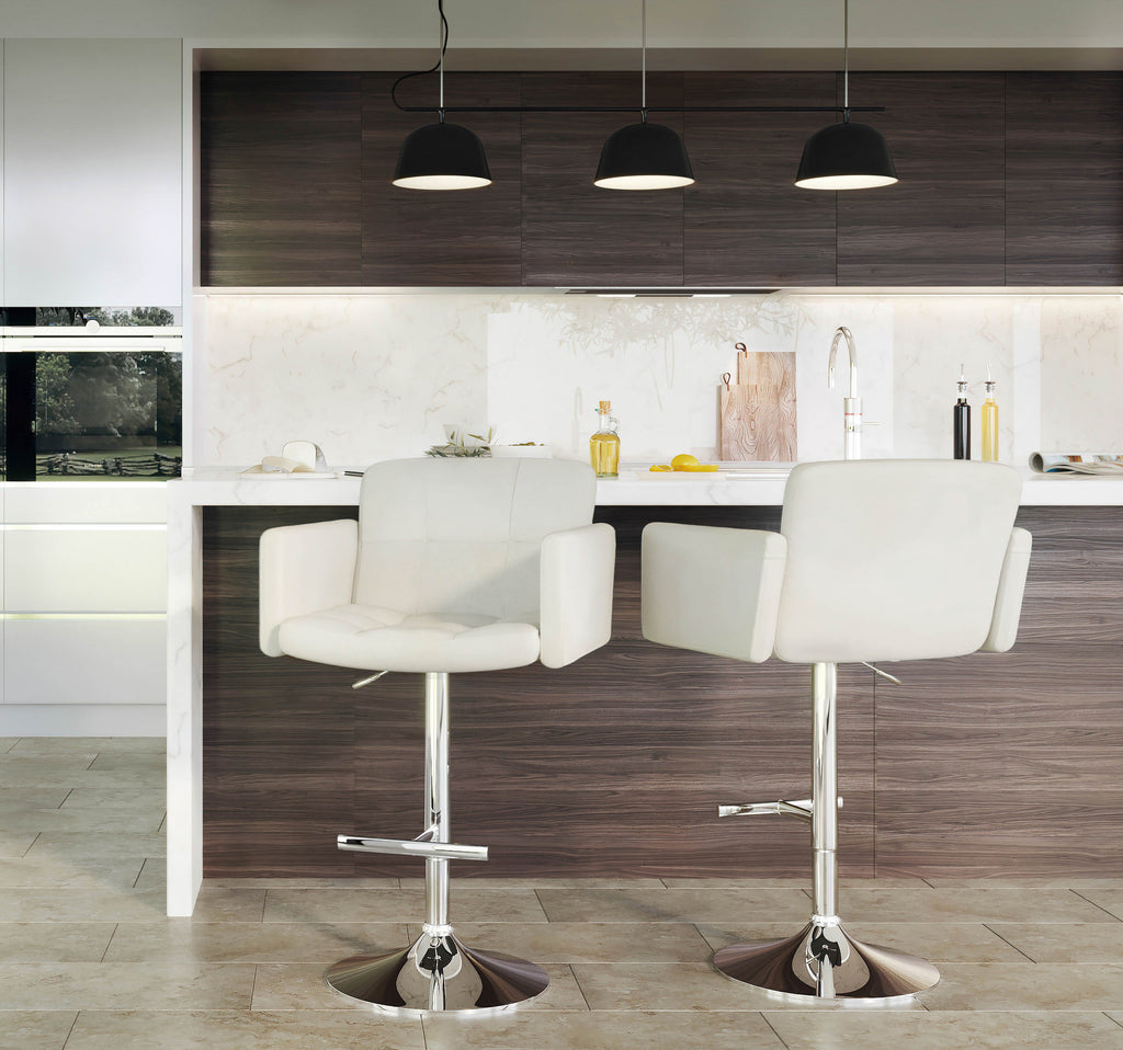 Stout Contemporary Adjustable Barstool with Swivel
