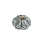 Set of 4 Knite Pumpkin Ornaments for Holiday Decor