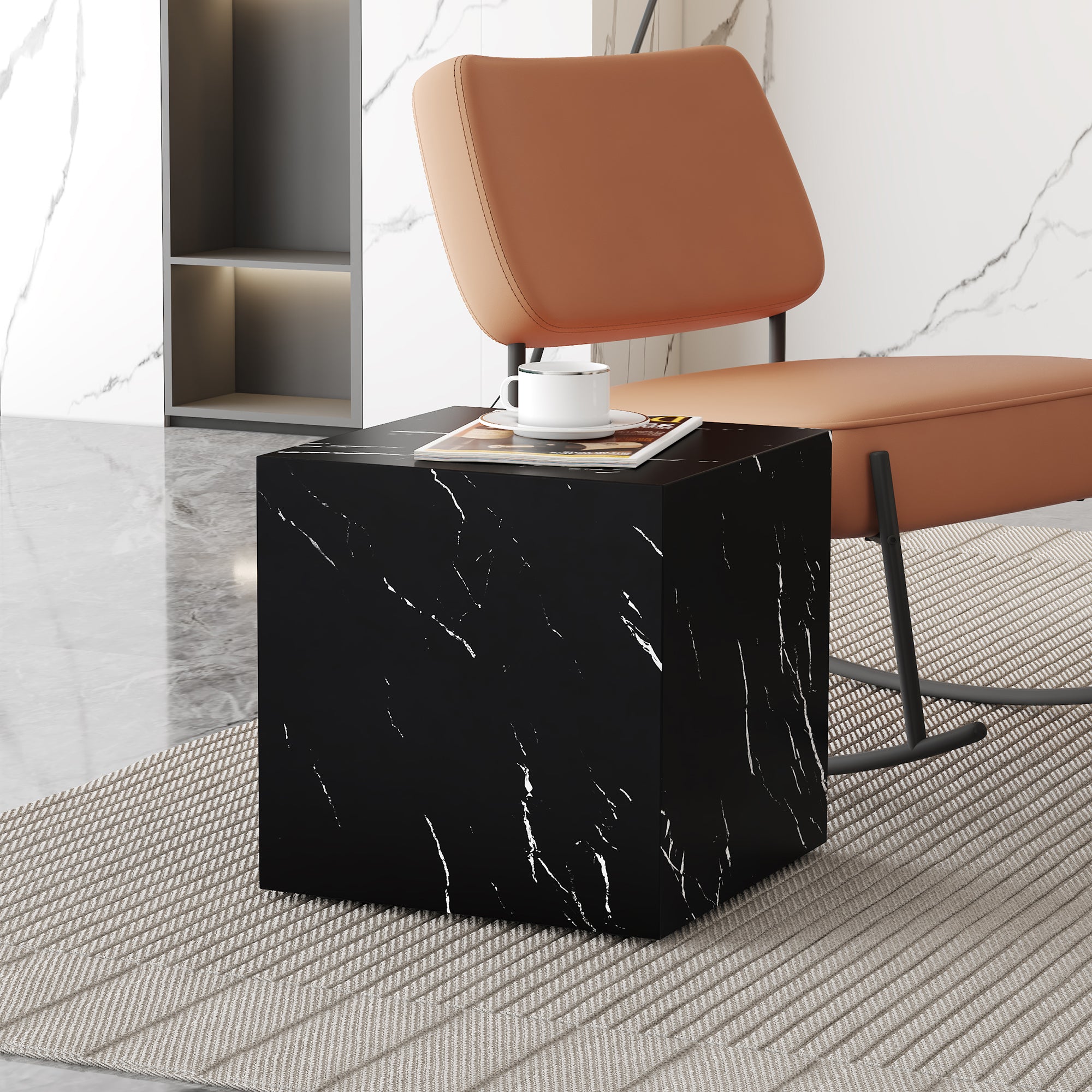 15.7-Inch Square MDF Table