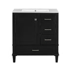 30" Modern Bathroom Vanity With Sink Combo Set