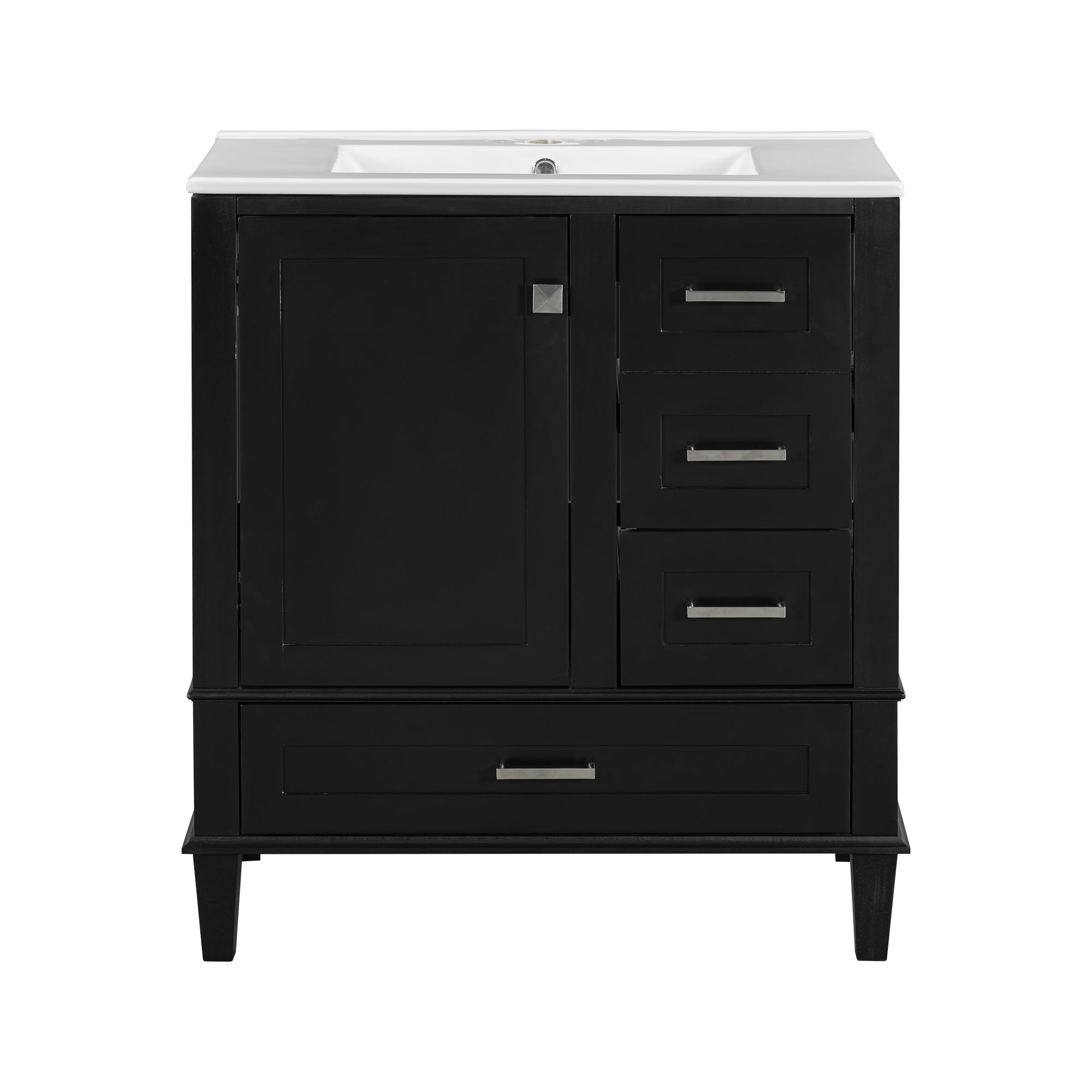 30" Modern Bathroom Vanity With Sink Combo Set