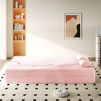 Modern Floor Sofa with 2 Pillows