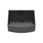 24" x 21" x 10" Gunmetal Kitchen Sink