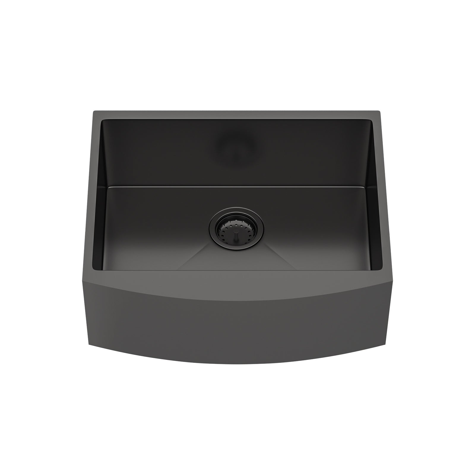 24" x 21" x 10" Gunmetal Kitchen Sink