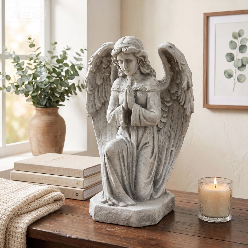 Magnesium Oxide Praying Angel Statue