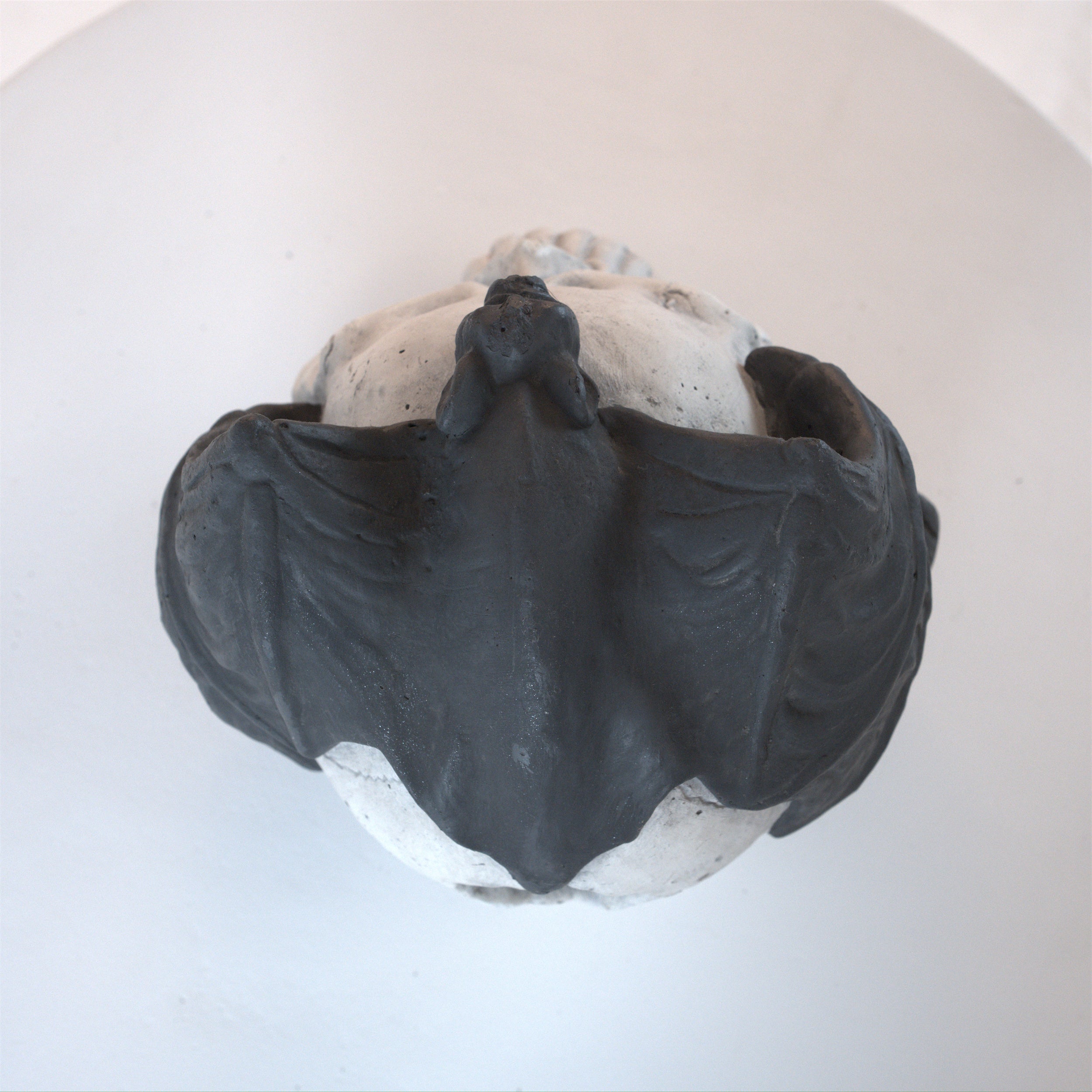 Demon Skull Gas Log for Ventless Fireplaces