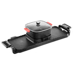 Hot Pot with Grill 2300W 2-in-1 Electric Smokeless BBQ Pan
