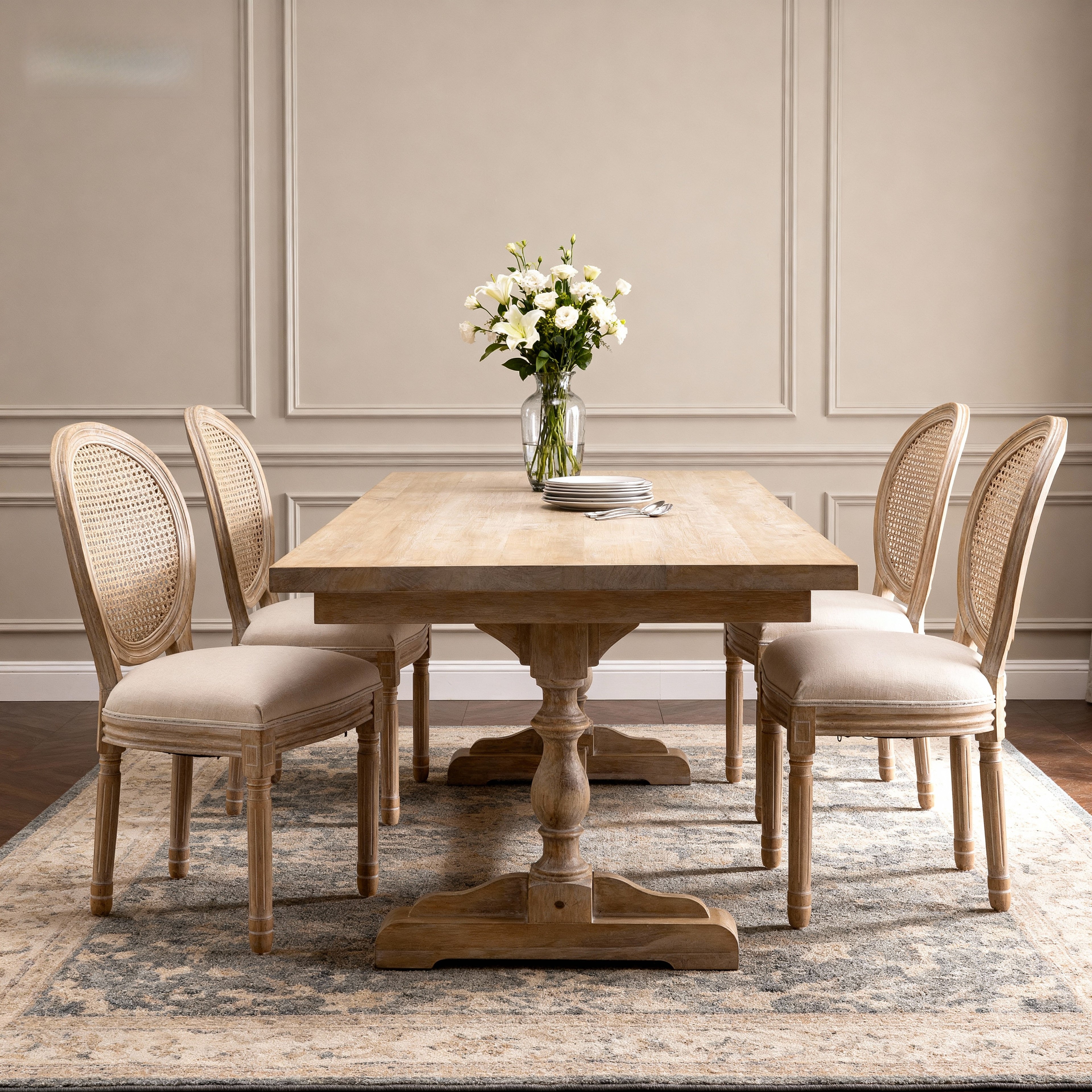 French Style Solid Wood Frame