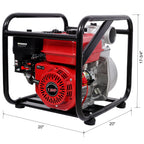 Gas Engine Powered Water Pump 3" Inlet/Outlet