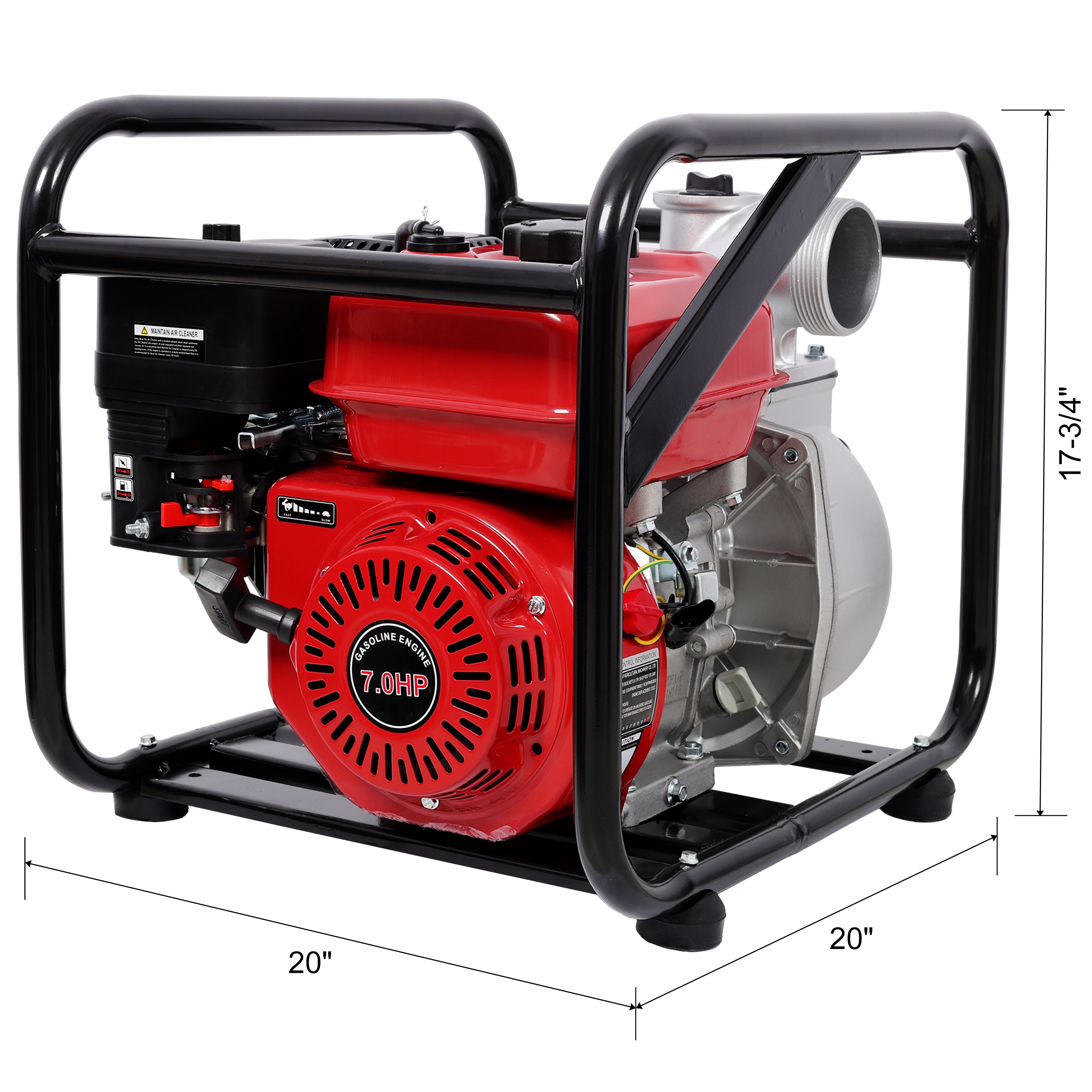Gas Engine Powered Water Pump 3" Inlet/Outlet
