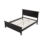 Mid-Century Modern Wood Platform Bed - Full Size