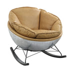 Pippin Morocco Top Grain Leather Rocking Chair