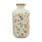 D4.3x8.3" Ceramic Cylinder Vase