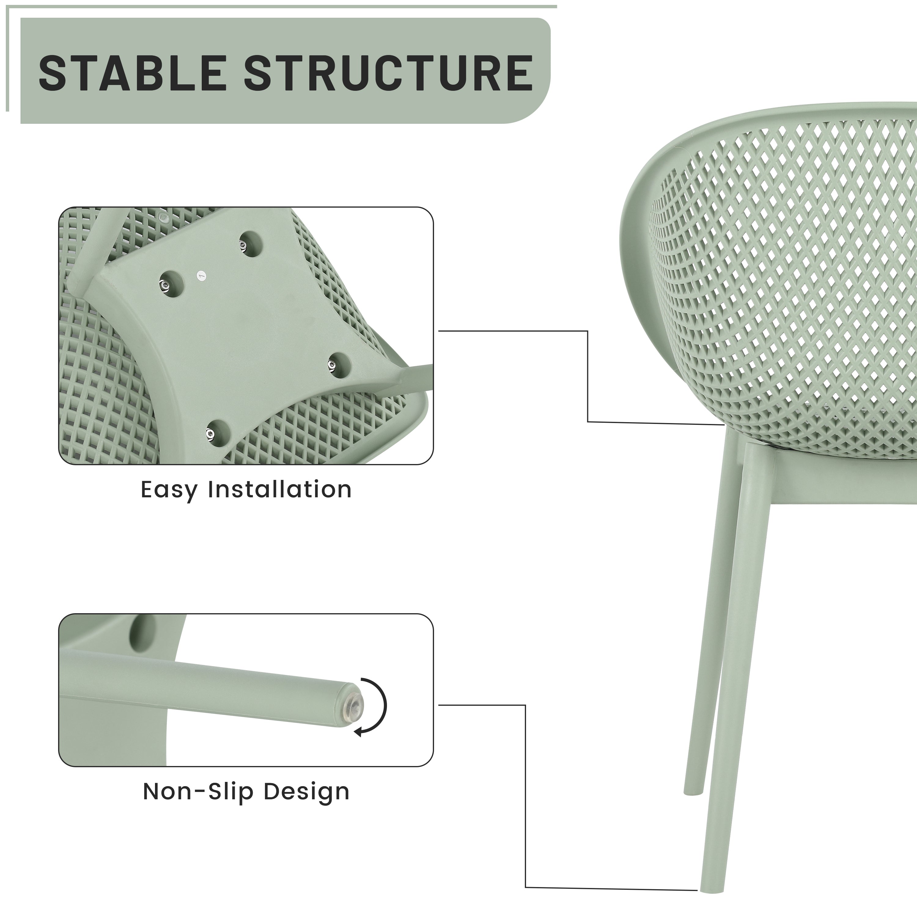 Summer 2-Pack Pale Patio Furniture Set