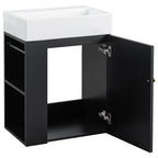 20 Inch Bathroom Vanity With Ceramic Sink