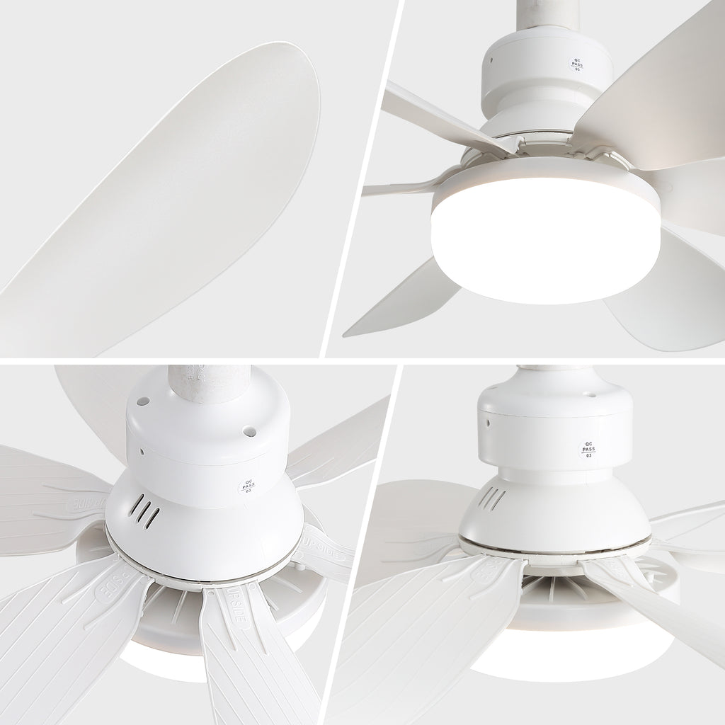 20-Inch Socket Fan Light Portable Ceiling Fan