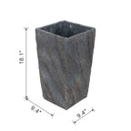 Large Cement Planter for Indoor and Outdoor Use