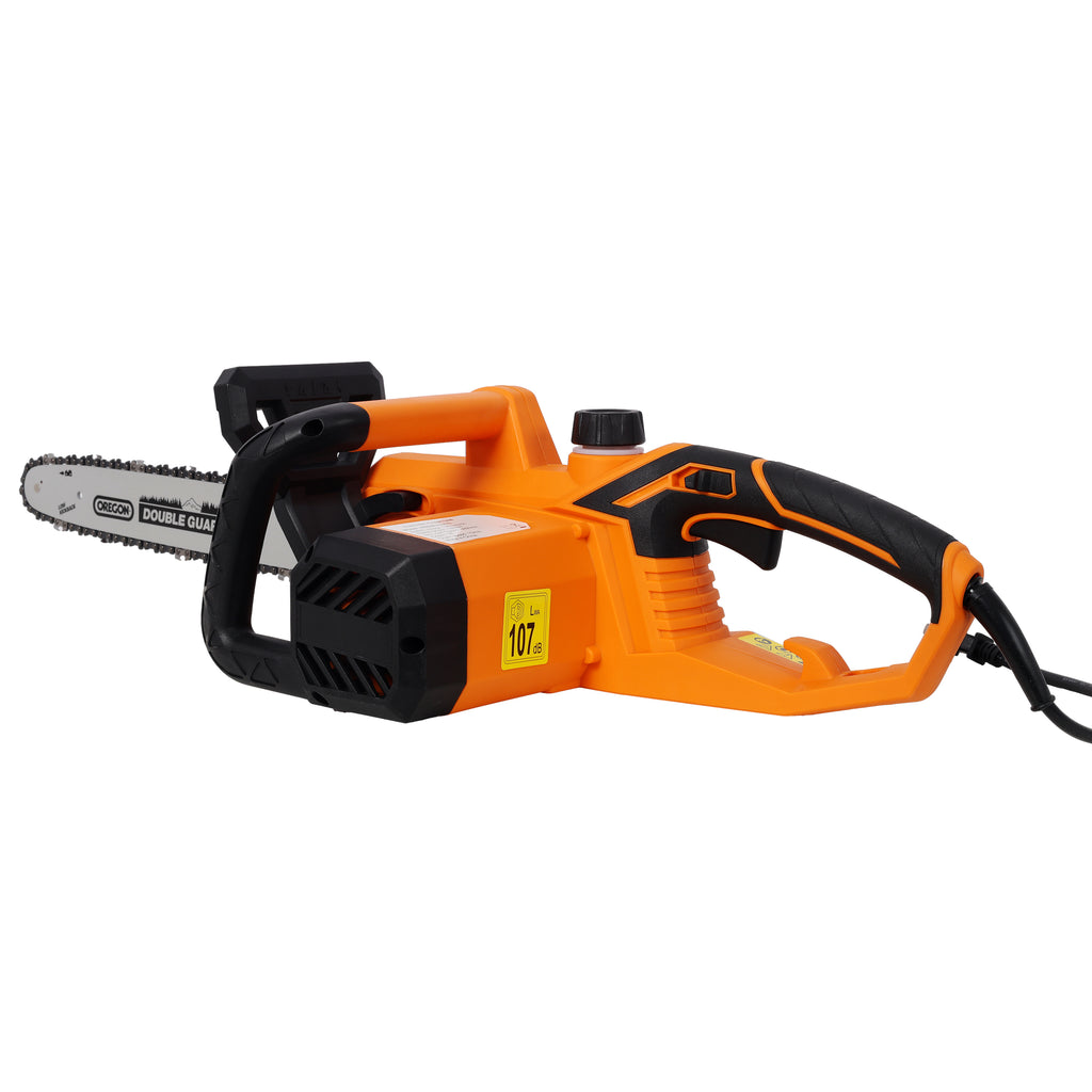 18 Inch Electric Chainsaw, with Quick Chain Adjustment Knob ,120V 60Hz Power Chain Saw with Oregon Bar and OregonChain, for Wood Cutting Tree Trimming