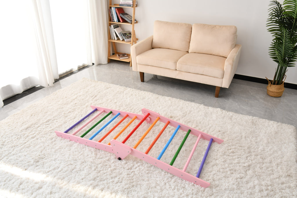 Gardenia Pikler Triangle Set Montessori Toddler Climbing Toys