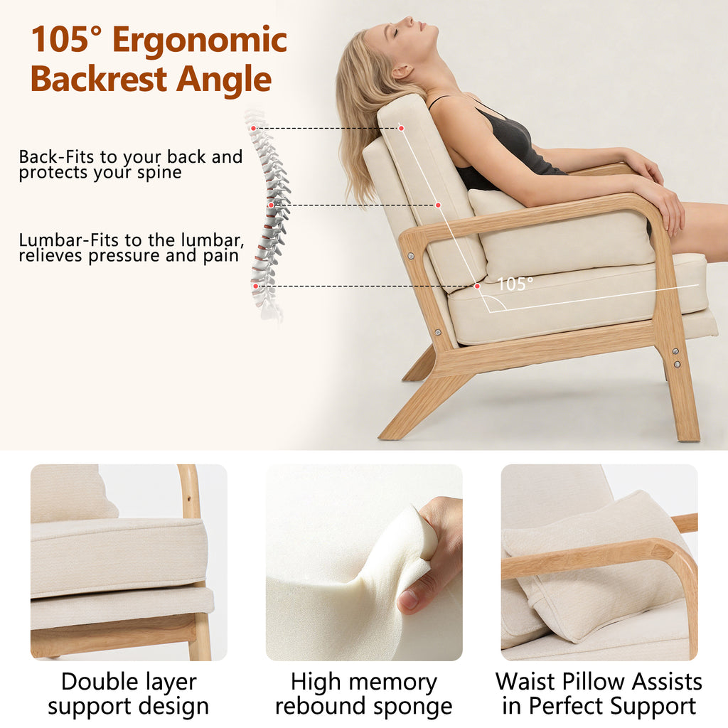 Mid-Century Modern Lounge Chair