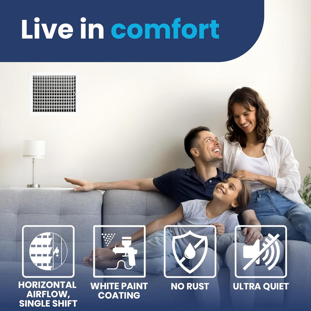 AC Register Vent Cover 14X12 Inch - Box of 10
