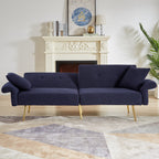 Modern Teddy Upholstered Accent Loveseat Sofa