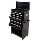 8-Drawer High-Capacity Rolling Tool Chest, Black