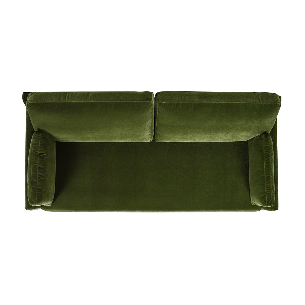 75.5' The Norbrunn™ Eco-Velvet Lounge Sofa