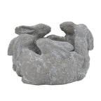 5 Bunny Cement Planter