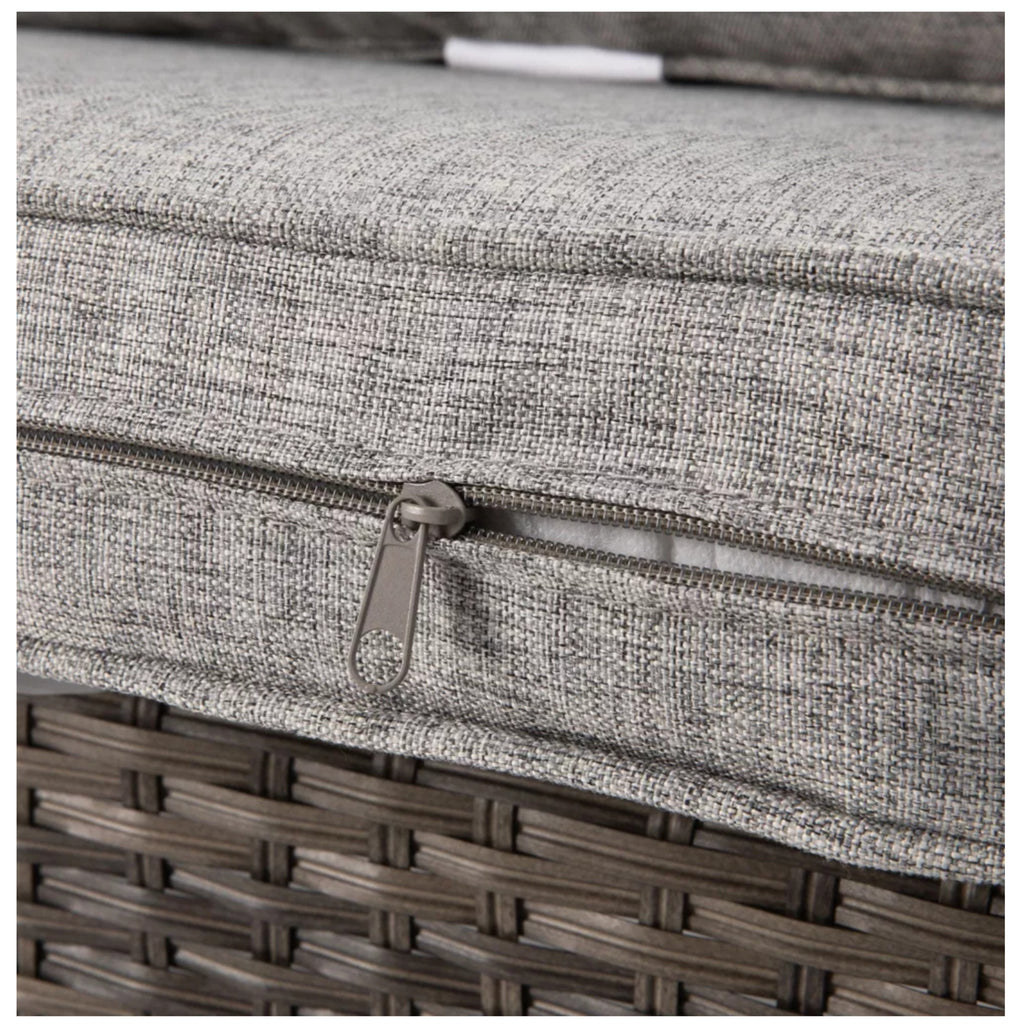 2-Piece Wicker Patio Conversation Set