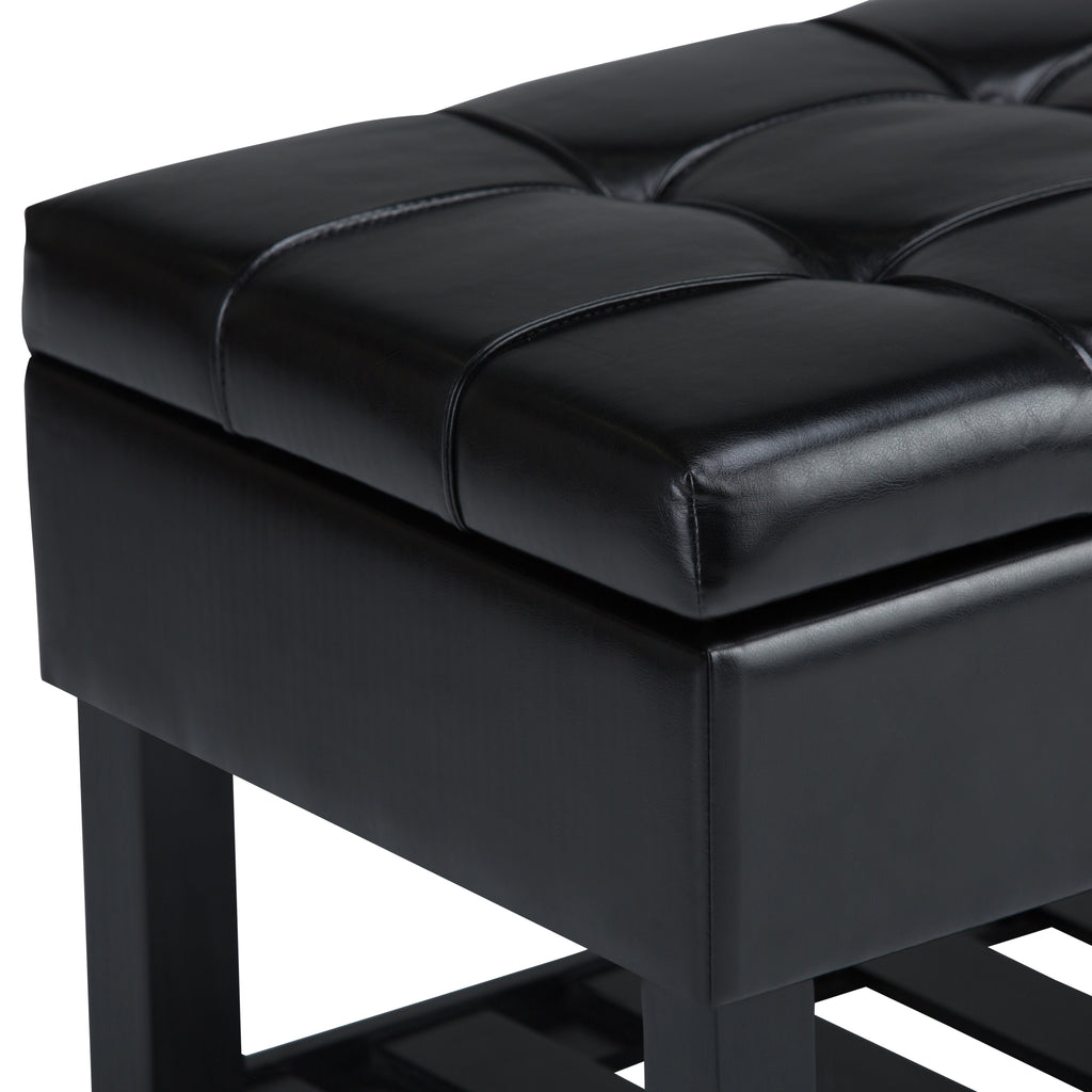 Saxon Storage Ottoman Bench