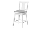 Bar Stool Set Of 2 Swivel Counter Height Kitchen