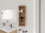 12" Bathroom Wall-Mounted Storage Rack