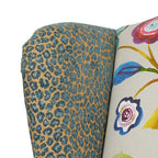 Anya Boho Chic Wingback Accent Arm Chair