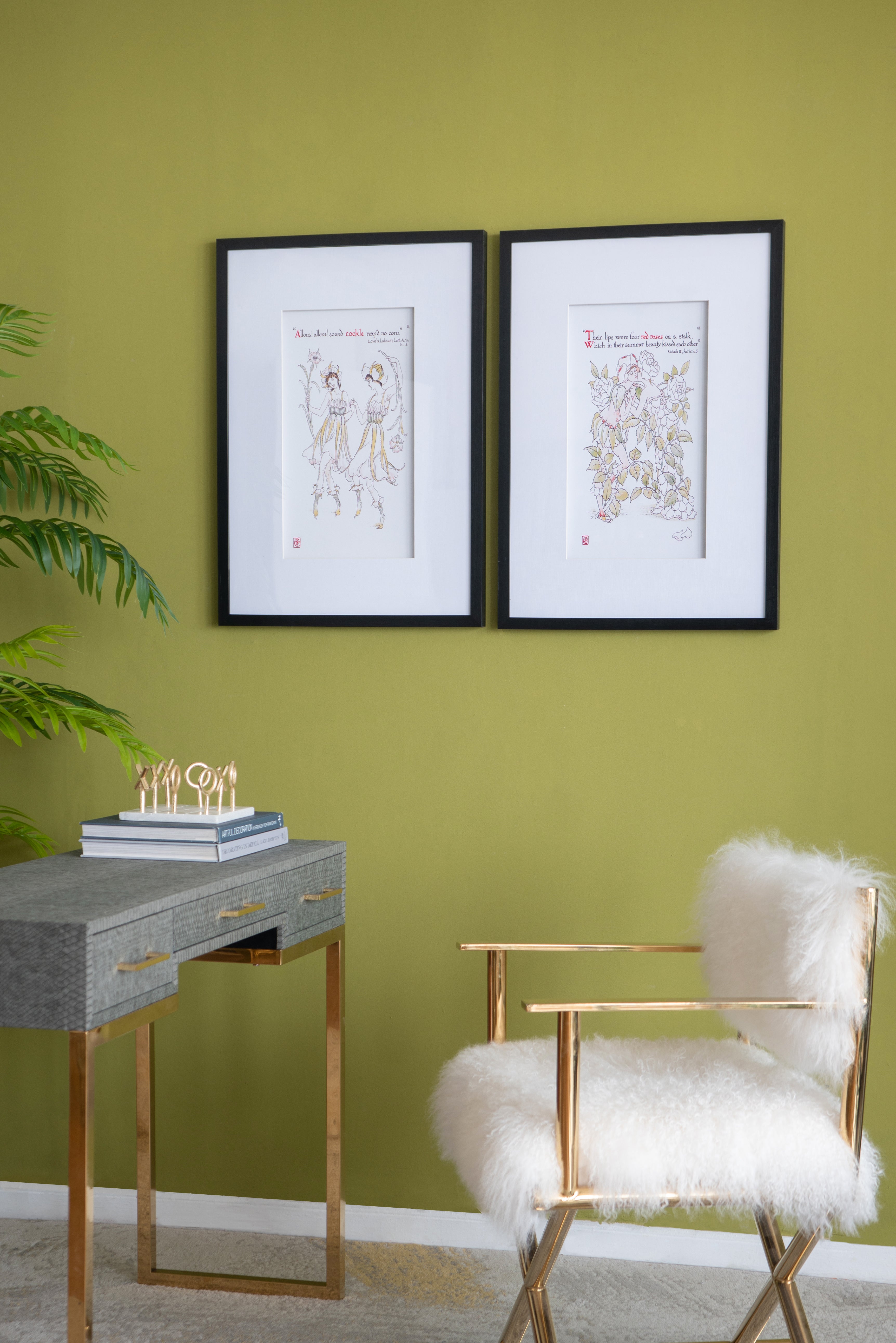 Set of 2 Wall Arts