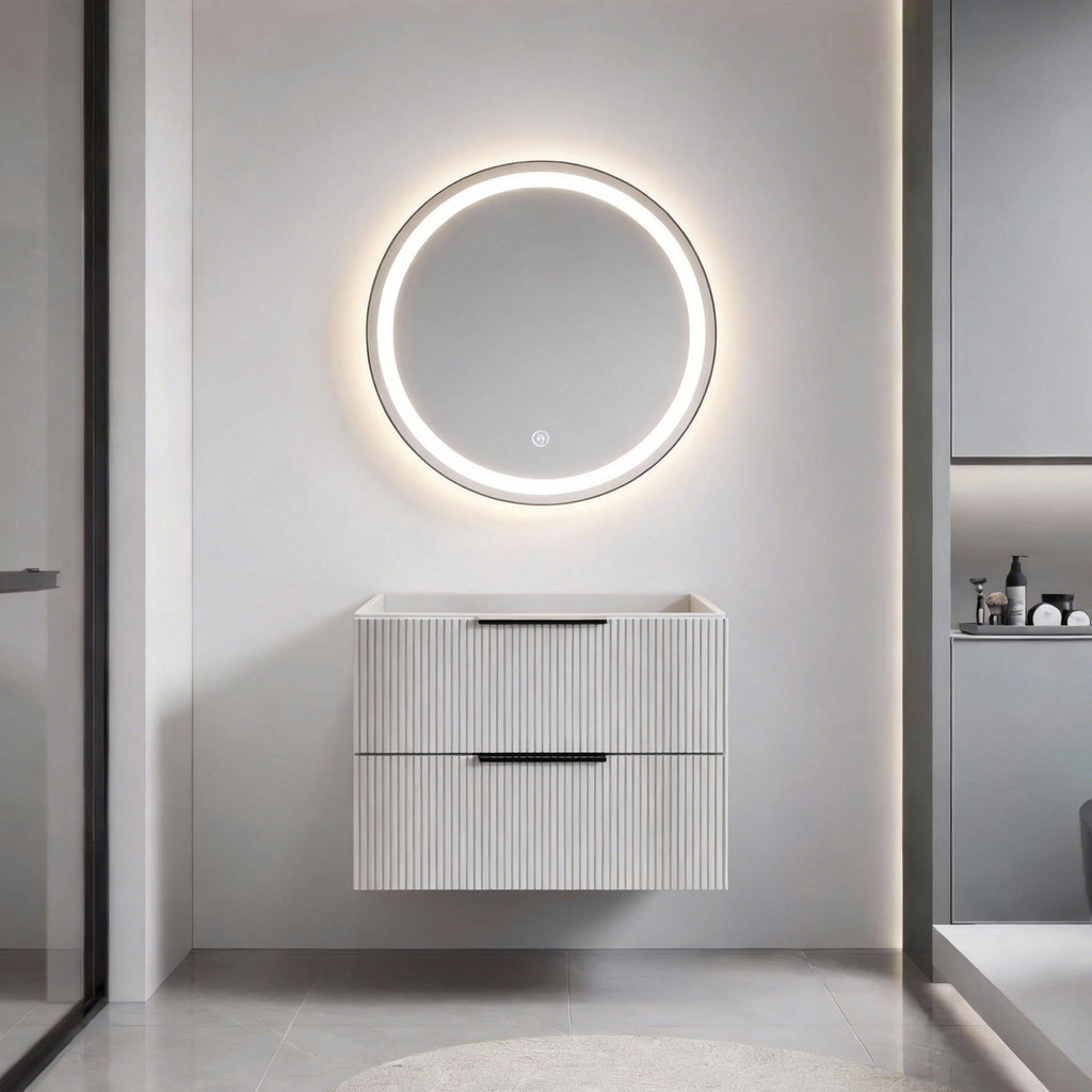 30 Inch Bathroom Vanity Cabinet With Ceramic Sink