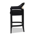 Americana Mid-Century Modern 26" Cane Back Counter Stool