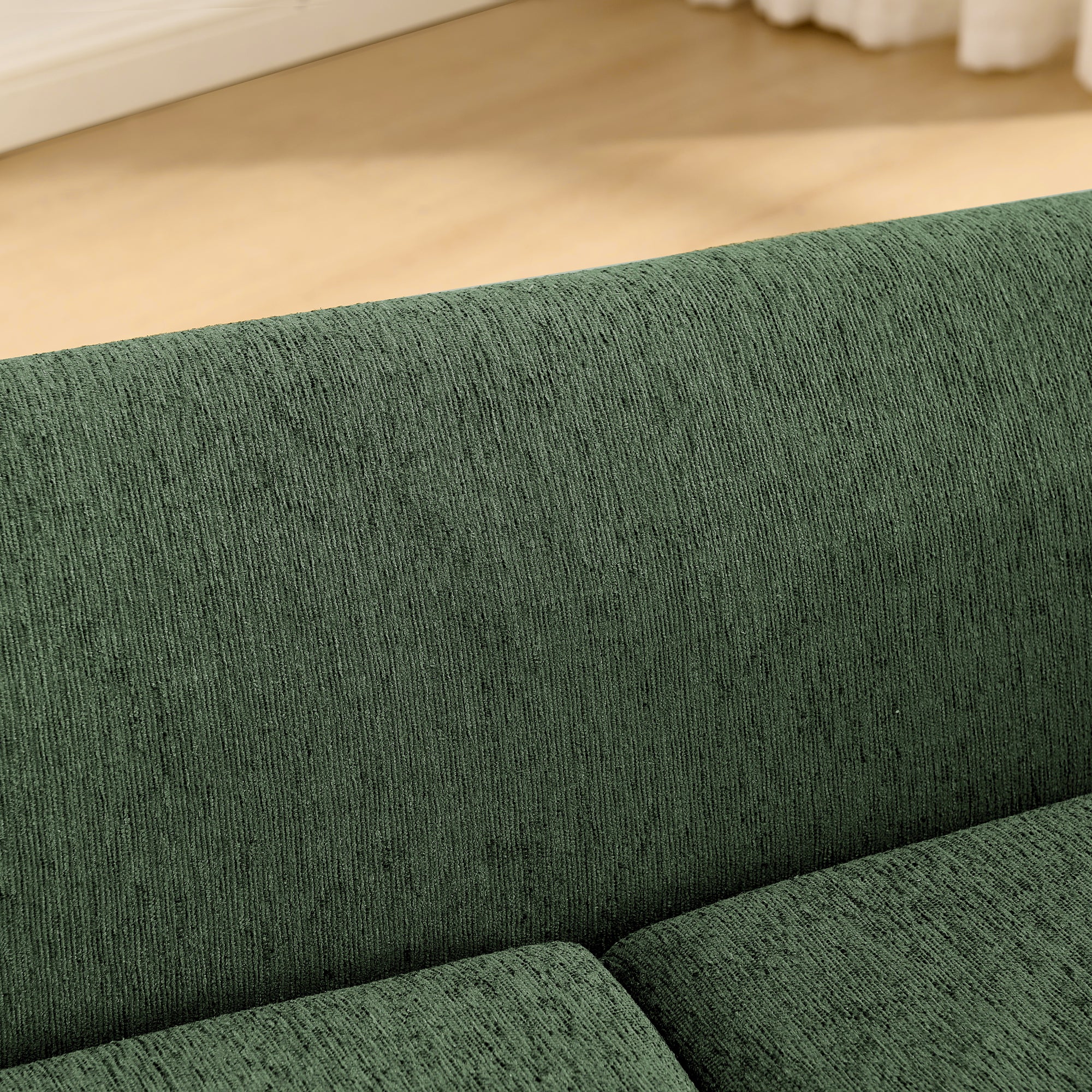 Modern Rectangular Pet Sofa with Backrest and Armrests