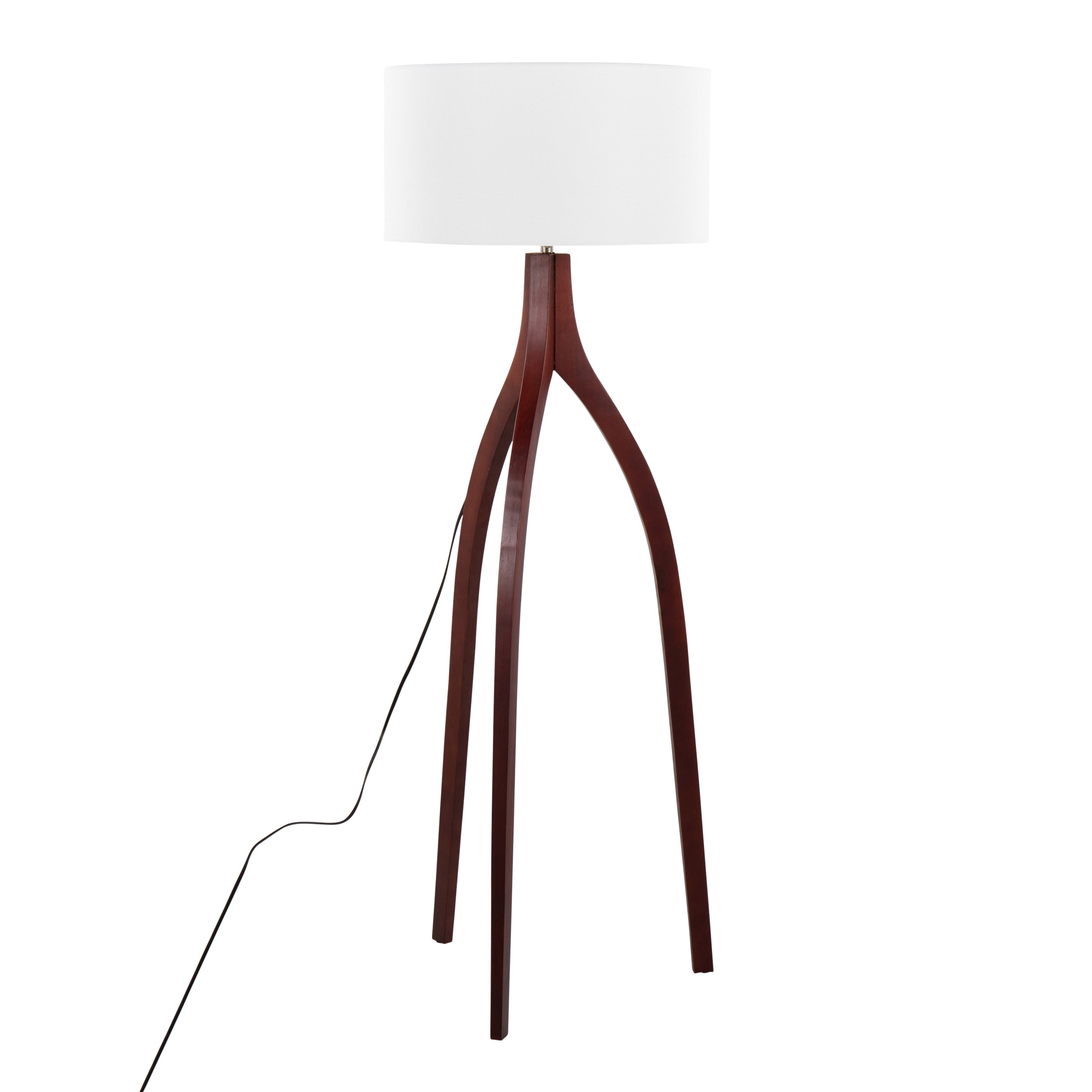 Wishbone Contemporary Floor Lamp